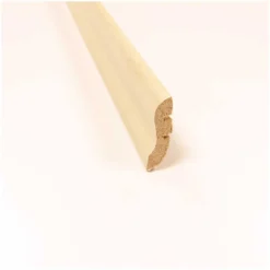 Praktikus Sockelleiste Foliert Ahorn 40 X 18 Mm / Länge 2,4 M