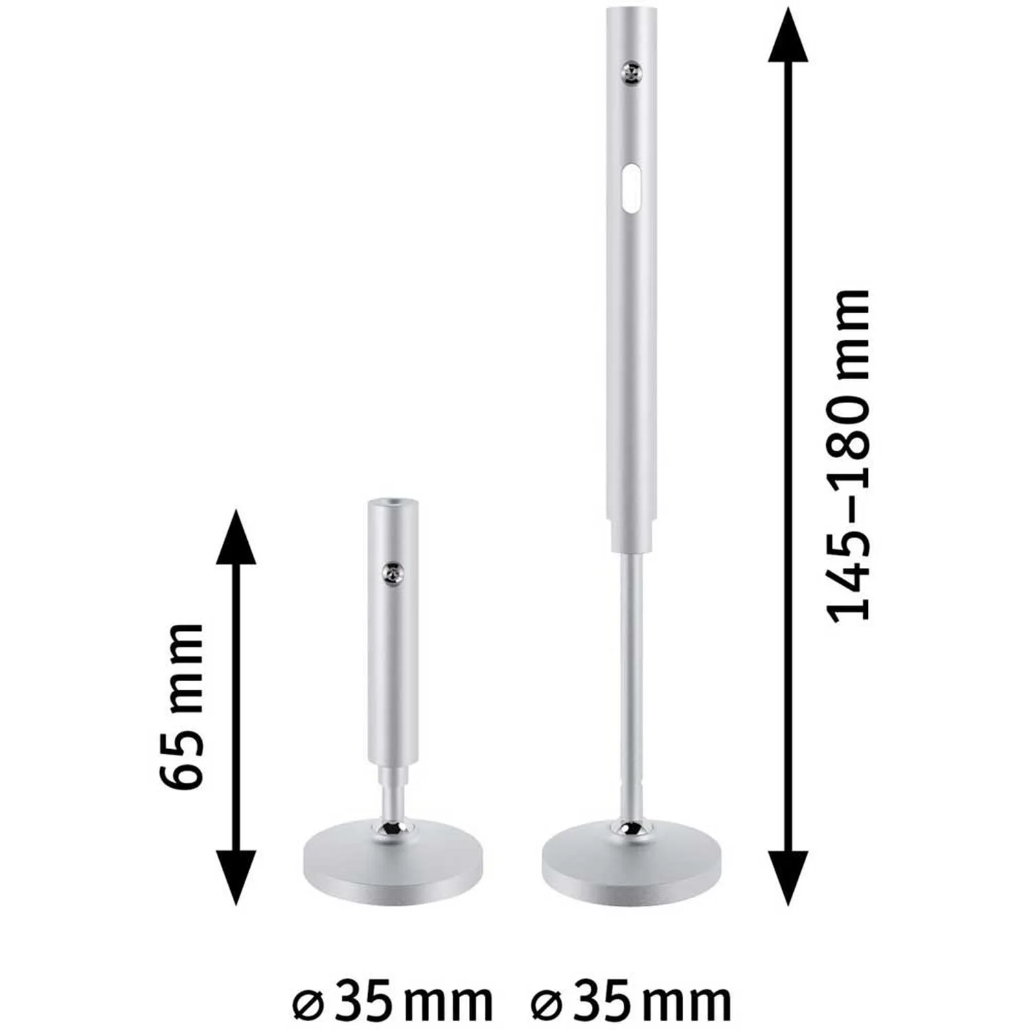 Paulmann Seilsystem-Wandanschluss-Set Corduo Wall Mount Matt Chrom 3 Paulmann Seilsystem-Wandanschluss-Set Corduo Wall Mount Matt Chrom – Bild 3