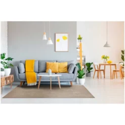 Teppich San Paolo Taupe 60 X 130 Cm -Lampen & Leuchten affär 557160 3