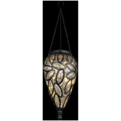 Globo LED-Solarleuchte Tropfen Glas Ø 13,5 Cm / Höhe 50 Cm / 0,06 W 6 Globo LED-Solarleuchte Tropfen Glas Ø 13,5 Cm / Höhe 50 Cm / 0,06 W -Lampen & Leuchten affär 557582 3