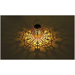 Globo Solarleuchte Kugel Antik Silberfarben Ø 20 Cm / Höhe 25 Cm / 0,06 W -Lampen & Leuchten affär 560235 5