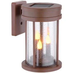 Globo Solarleuchte Laterne Rostfarben Höhe 60 Cm / 0,06 W -Lampen & Leuchten affär 560248 3