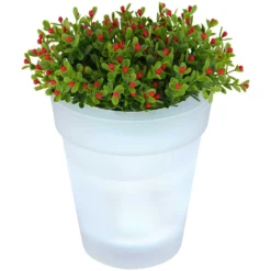 Globo Solarleuchte Blumentopf Ø 17 Cm / Höhe 19 Cm / 0,06 W -Lampen & Leuchten affär 560254 5