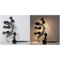 Globo Solarleuchte Echse 25 X 50 Cm / 0,06 W -Lampen & Leuchten affär 560256 4