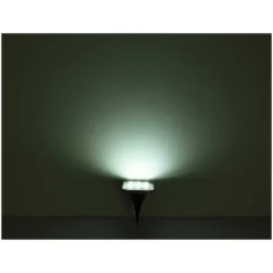 Globo Solarleuchte Edelstahl Rechteckig (HxBxT) 13 X 10 X 10 Cm / 0,1 W / 2 Stk. -Lampen & Leuchten affär 560268 5