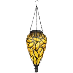 Globo Solar-Hängeleuchte Regentropfen Amber Ø 13,5 Cm / Höhe 50 Cm / 0,06 W 9 Globo Solar-Hängeleuchte Regentropfen Amber Ø 13,5 Cm / Höhe 50 Cm / 0,06 W -Lampen & Leuchten affär 560269 3