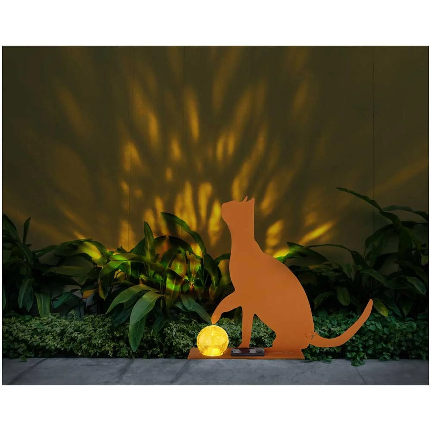 Globo Solarleuchte Katze Mit Ball Höhe 33,5 Cm / 0,06 W 7 Globo Solarleuchte Katze Mit Ball Höhe 33,5 Cm / 0,06 W – Bild 7