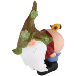 Globo Solarleuchte Zwerg Mit Vogel 0,06 W