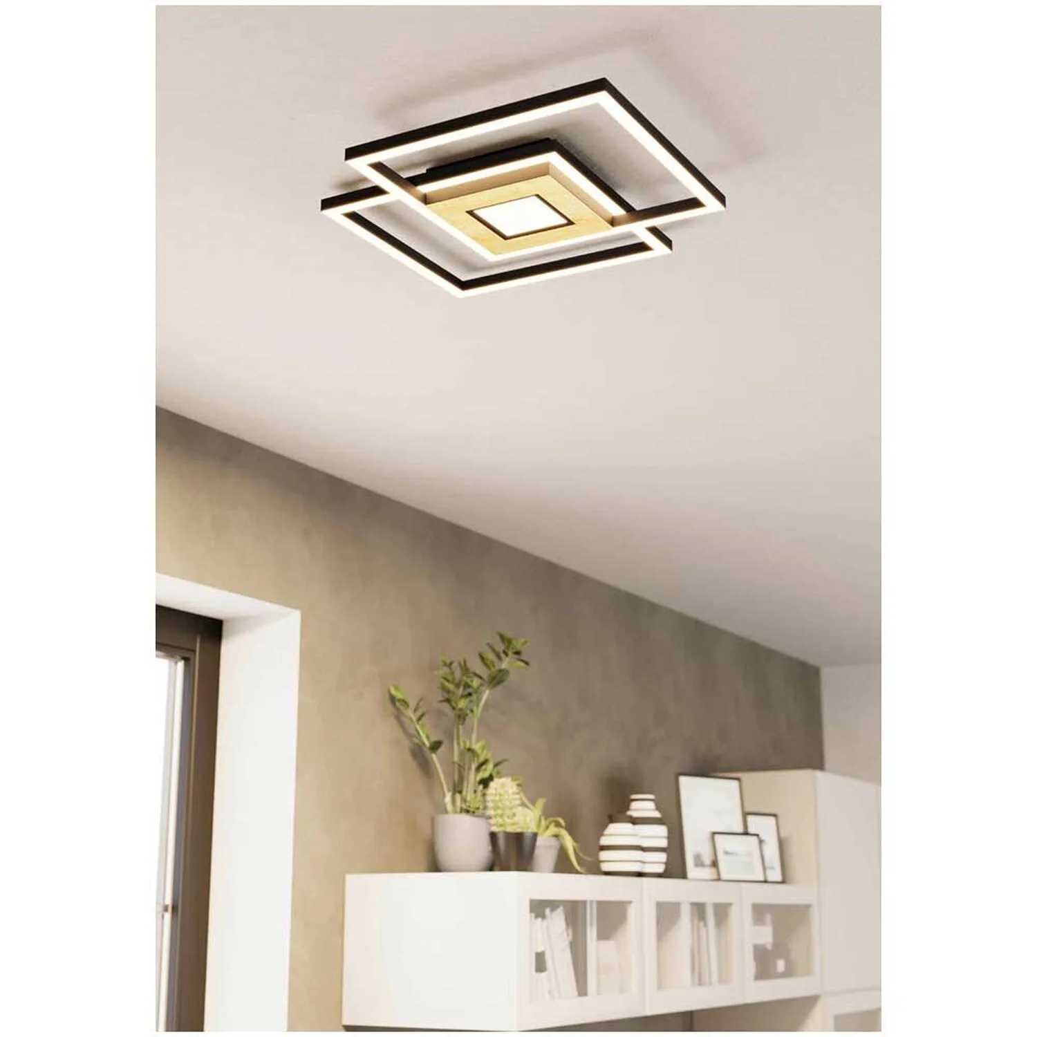 Eglo LED-Deckenleuchte Marinello Dimmbar 3'800 Lm Inkl. Fernbedienung 2 Eglo LED-Deckenleuchte Marinello Dimmbar 3'800 Lm Inkl. Fernbedienung – Bild 2