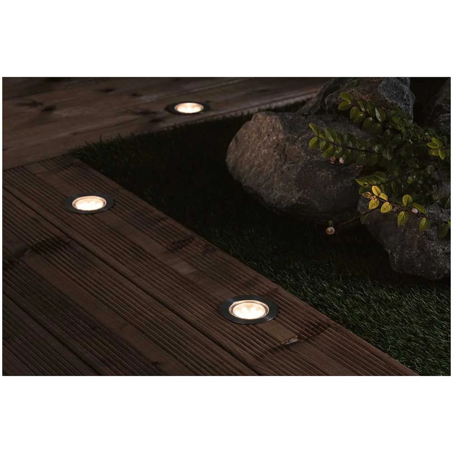 Paulmann LED-Bodeneinbaustrahler Outdoor Plug & Shine Silber Floor-Set 6 Paulmann LED-Bodeneinbaustrahler Outdoor Plug & Shine Silber Floor-Set – Bild 6