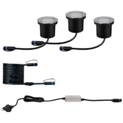 Paulmann LED-Bodeneinbaustrahler Outdoor Plug & Shine ZigBee RGBW Floor-Set -Lampen & Leuchten affär 561429 3