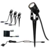 Paulmann LED-Spot Outdoor Plug & Shine Mit Erdspiess Schwarz Spot-Set