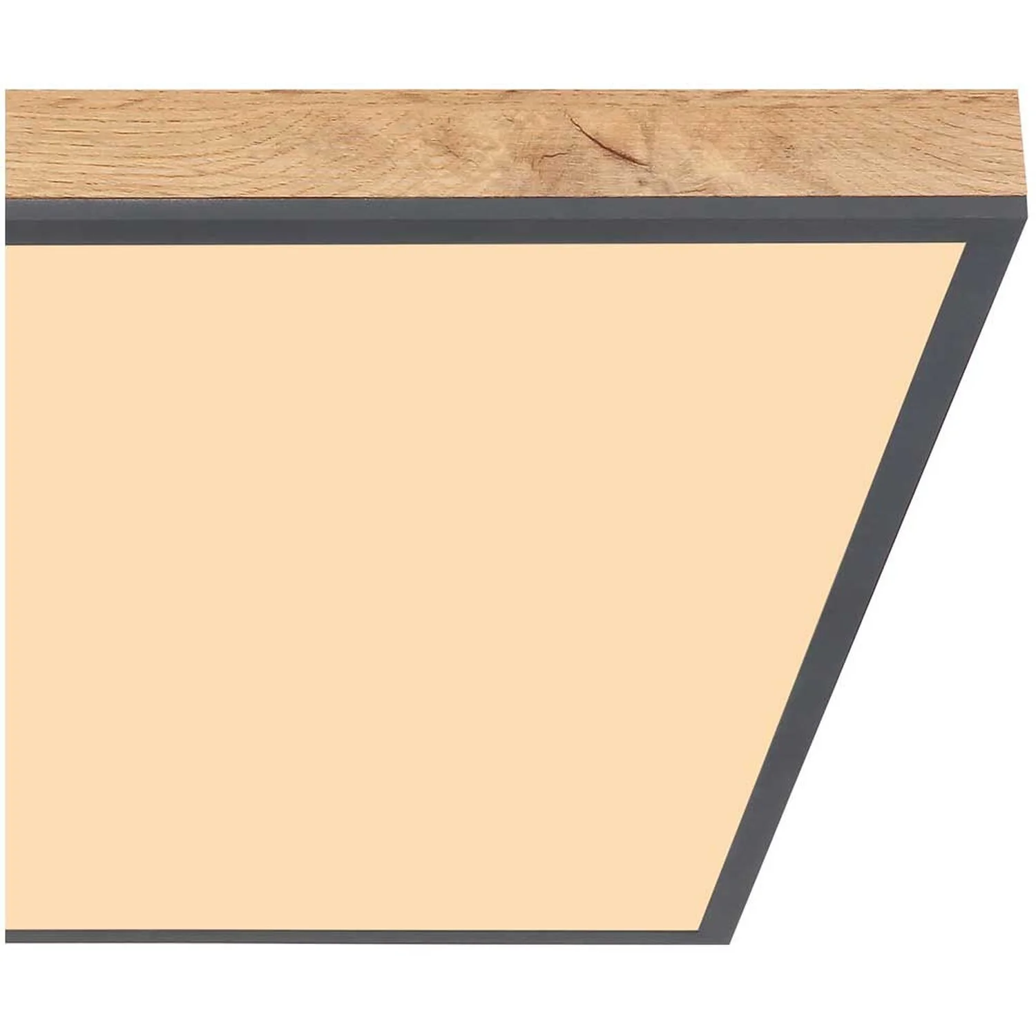 Globo LED-Deckenleuchte Doro Aluminium Graphit 36 W 1 Globo LED-Deckenleuchte Doro Aluminium Graphit 36 W