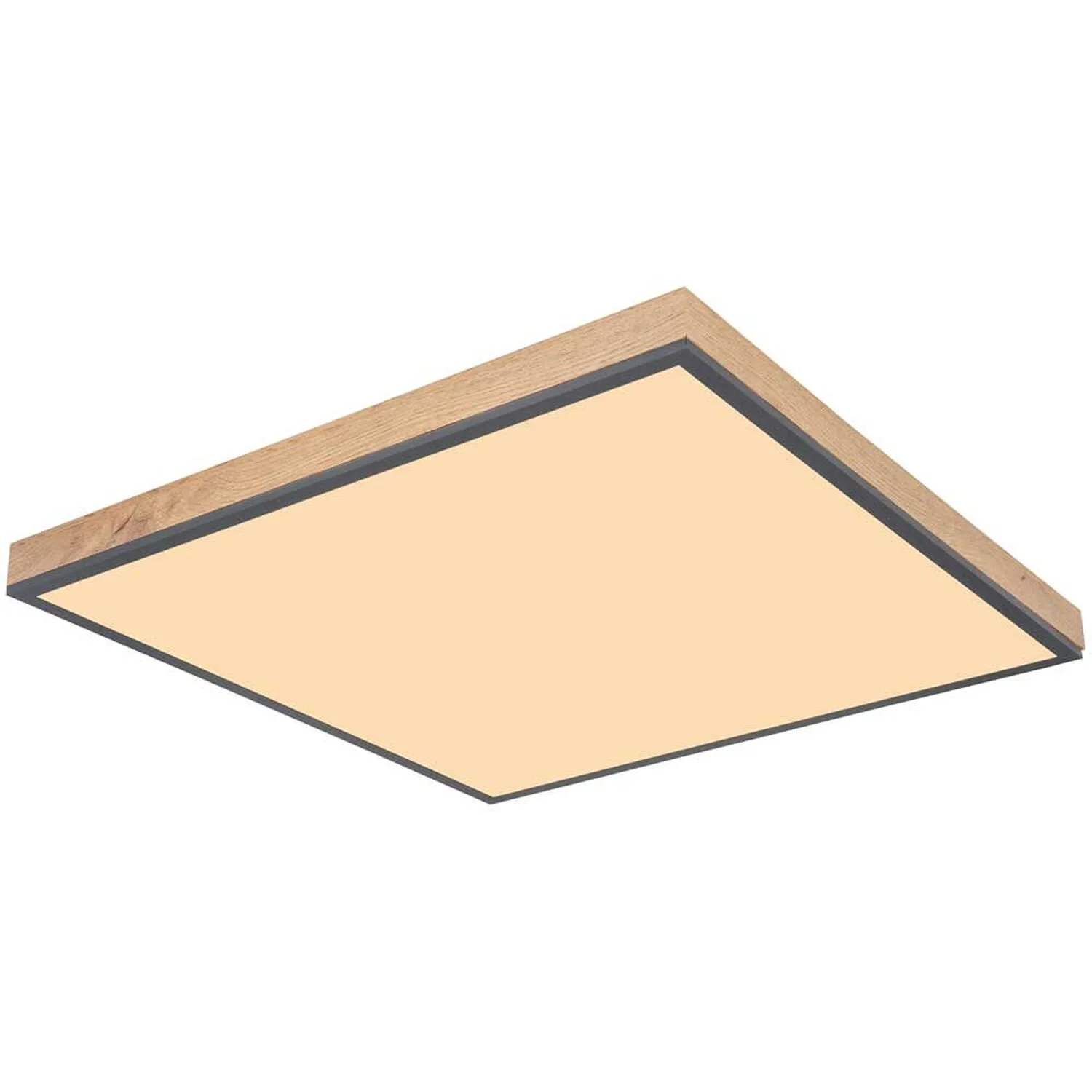 Globo LED-Deckenleuchte Doro Aluminium Graphit 36 W 2 Globo LED-Deckenleuchte Doro Aluminium Graphit 36 W – Bild 2