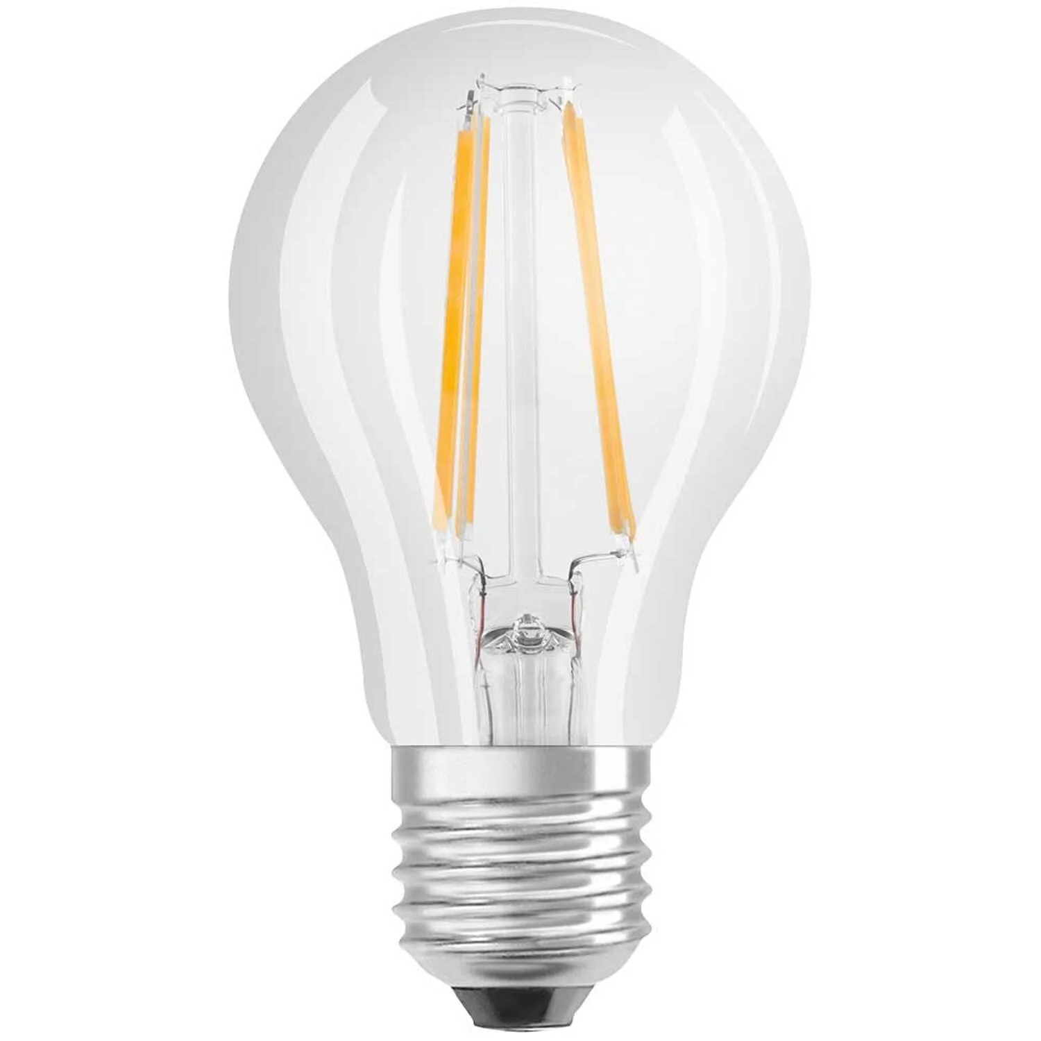 Osram LED-Leuchtmittel Base Filament A E27 / 6 W / 806 Lm / 5 Stk. 1 Osram LED-Leuchtmittel Base Filament A E27 / 6 W / 806 Lm / 5 Stk.