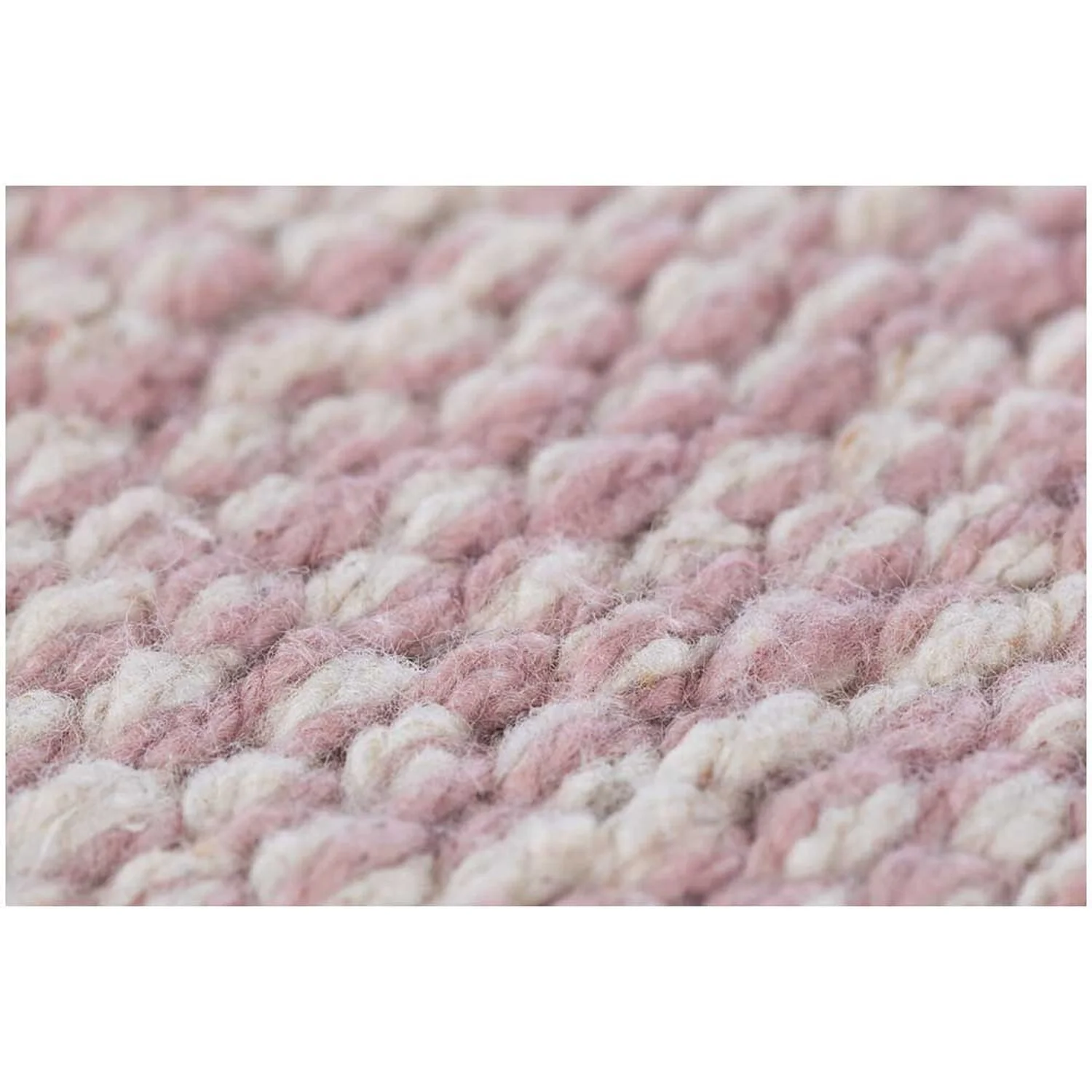 Andiamo Handwebteppich Opland Baumwolle Altrosa 60 X 120 Cm 2 Andiamo Handwebteppich Opland Baumwolle Altrosa 60 X 120 Cm – Bild 2