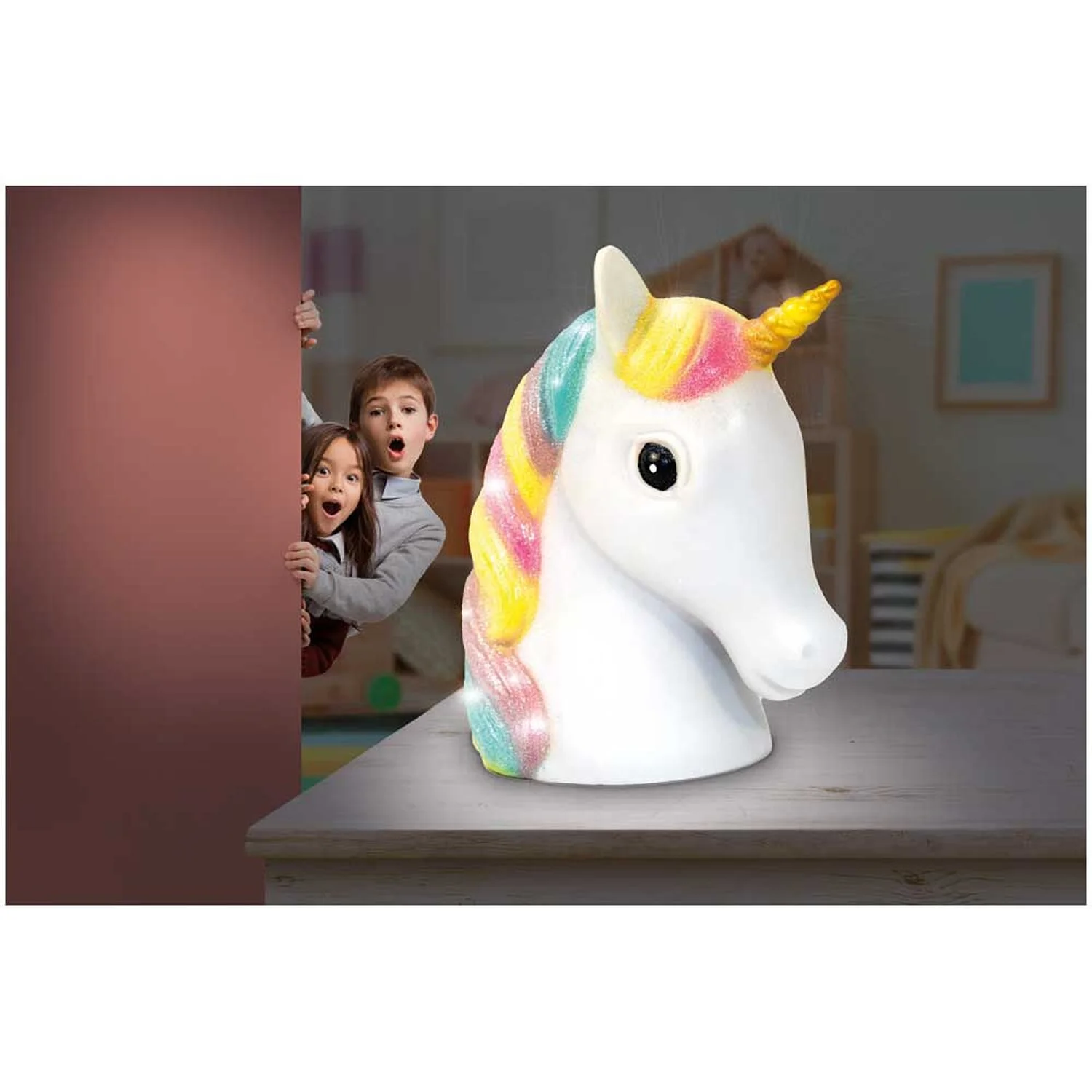 Globo LED-Dekoleuchte Einhorn 2-flammig Weiss 2 X 1 W / 100 Lm 11 Globo LED-Dekoleuchte Einhorn 2-flammig Weiss 2 X 1 W / 100 Lm – Bild 11