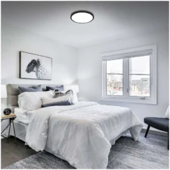 Brilo Deckenleuchte Runa RGB Schwarz 22 W / 2'900 Lm Inkl. Fernbedienung -Lampen & Leuchten affär 563937 5