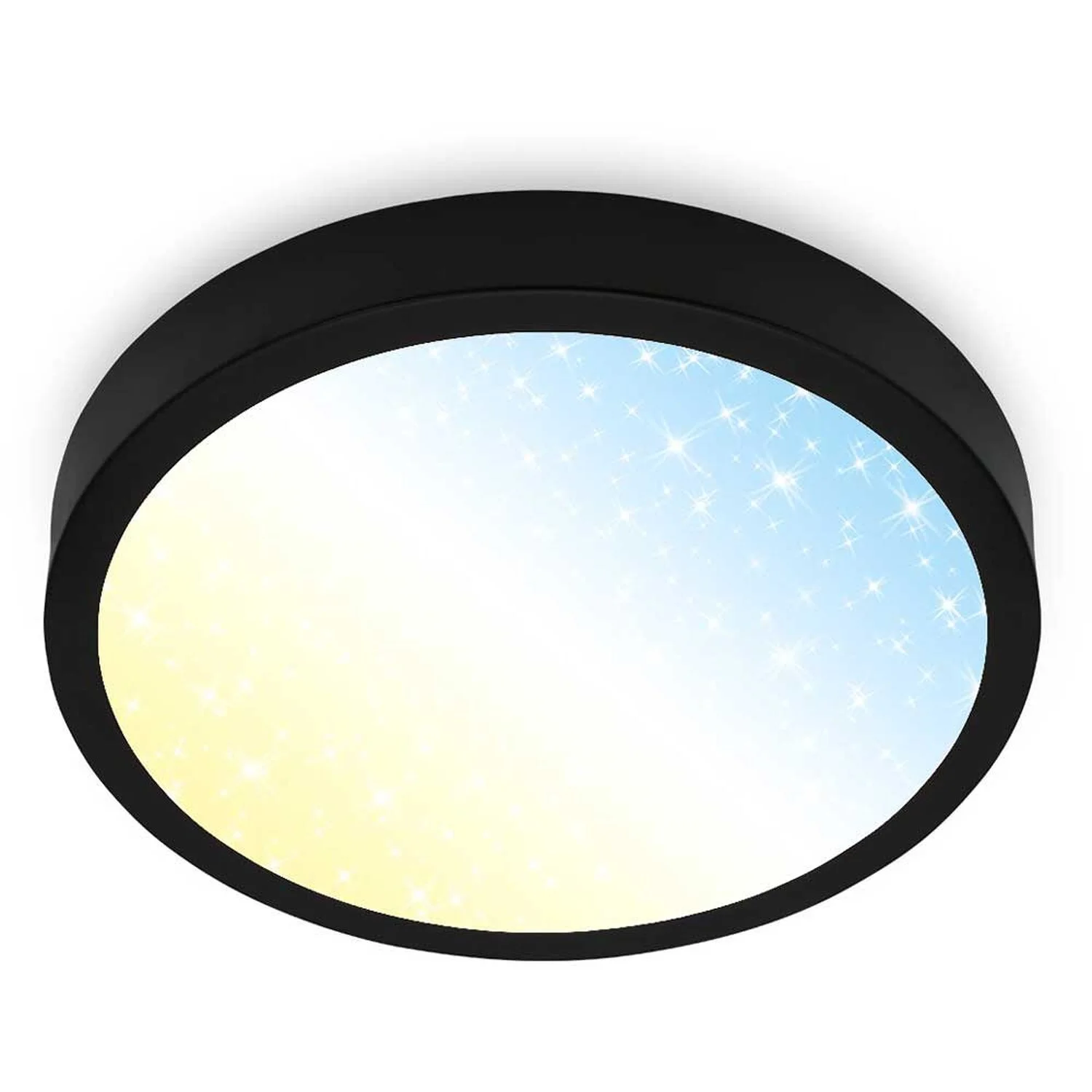 Brilo Deckenleuchte Runa CCT Schwarz 22 W / 2'900 Lm Inkl. Fernbedienung 1 Brilo Deckenleuchte Runa CCT Schwarz 22 W / 2'900 Lm Inkl. Fernbedienung