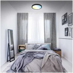 Brilo Deckenleuchte Runa CCT Schwarz 22 W / 2'900 Lm Inkl. Fernbedienung 8 Brilo Deckenleuchte Runa CCT Schwarz 22 W / 2'900 Lm Inkl. Fernbedienung -Lampen & Leuchten affär 563940 4