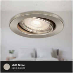 Brilo Einbauleuchte GU10 Slide Matt Nickel GU10 / 5 W / 460 Lm / 5 Stk. 12 Brilo Einbauleuchte GU10 Slide Matt Nickel GU10 / 5 W / 460 Lm / 5 Stk. -Lampen & Leuchten affär 563952 4