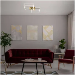 Brilo Deckenleuchte Frame Goldfarben 24 W / 1'800 Lm 11 Brilo Deckenleuchte Frame Goldfarben 24 W / 1'800 Lm -Lampen & Leuchten affär 563954 4