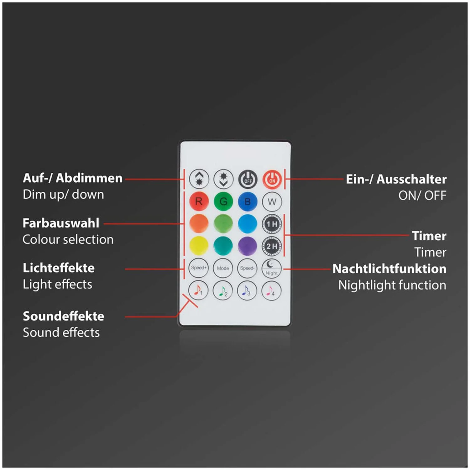 Brilo LED-Band Magic Mit Musiksensor 90 LEDs / 3 M / 12 W Inkl. Fernbedienung 1 Brilo LED-Band Magic Mit Musiksensor 90 LEDs / 3 M / 12 W Inkl. Fernbedienung
