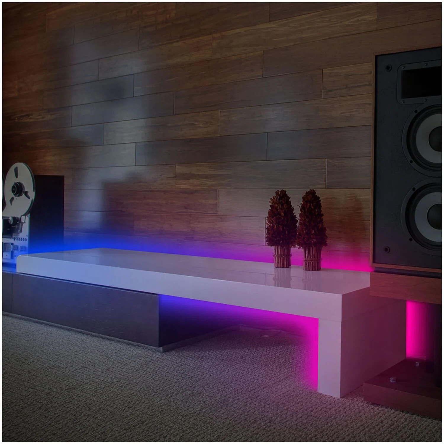 Brilo LED-Band Magic Mit Musiksensor 90 LEDs / 3 M / 12 W Inkl. Fernbedienung 5 Brilo LED-Band Magic Mit Musiksensor 90 LEDs / 3 M / 12 W Inkl. Fernbedienung – Bild 5