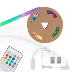 Brilo LED-Band Magic Mit Musiksensor 90 LEDs / 3 M / 12 W Inkl. Fernbedienung 12 Brilo LED-Band Magic Mit Musiksensor 90 LEDs / 3 M / 12 W Inkl. Fernbedienung -Lampen & Leuchten affär 563958 6