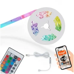 Brilo B Smart LED-Band USB 150 LEDs / 5 M / 7,5 W Inkl. Fernbedienung 12 Brilo B Smart LED-Band USB 150 LEDs / 5 M / 7,5 W Inkl. Fernbedienung -Lampen & Leuchten affär 563961 6