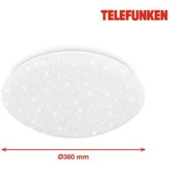 Telefunken LED-Deckenleuchte Magic Sky Weiss Ø 38 Cm / 19 W / 2'200 Lm -Lampen & Leuchten affär 563964 8
