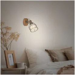 Brilo Spots Korbo 1 X E27 Braun -Lampen & Leuchten affär 563965 3