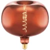 Eglo LED-Leuchtmittel Apple E27 Dimmbar Extrawarm Kupfer 4 W / 40 Lm