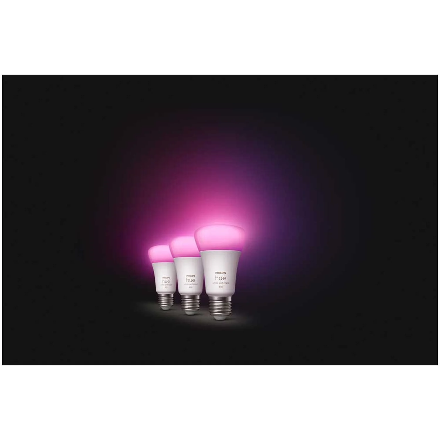 Philips Hue LED-Lampe White / Color E27 / 6,5 W / 3er-Set 4 Philips Hue LED-Lampe White / Color E27 / 6,5 W / 3er-Set – Bild 4