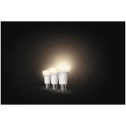 Philips Hue LED-Lampe White E27 / 9 W / 3er-Set 7 Philips Hue LED-Lampe White E27 / 9 W / 3er-Set -Lampen & Leuchten affär 564097 3
