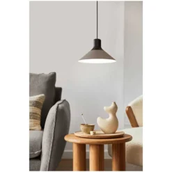 Eglo Pendelleuchte Abreosa E27 Stahl Schwarz / Umbragrau 28 W -Lampen & Leuchten affär 564827 4