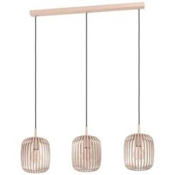 Eglo Pendelleuchte Romazzina E27 Stahl Sandfarben 3 X 40 W
