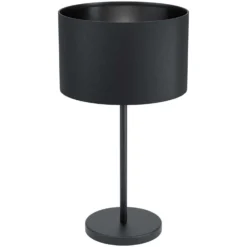 Eglo Tischleuchte Maserlo 1 Schwarz