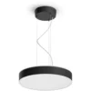Philips Hue LED-Pendelleuchte Enrave White Ambiance Schwarz 3'300 Lm / Ø 43 Mm
