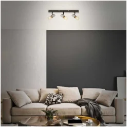 Briloner 3er-Spot Kiko Antik-Silber 480 X 50 Mm / 3 X E27 / Max. 60 W -Lampen & Leuchten affär 565467 3