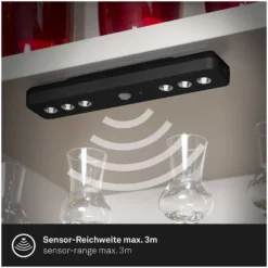Briloner Unterbauleuchte Sesto Schwarz 6 X LED / 0,08 W -Lampen & Leuchten affär 565469 4