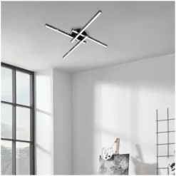 Brilo LED-Wand- Und Deckenleuchte Rey Schwarz 600 X 600 Mm / 1 X LED / 21 W -Lampen & Leuchten affär 565486 4