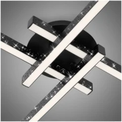 Brilo LED-Wand- Und Deckenleuchte Rey Schwarz 600 X 600 Mm / 1 X LED / 21 W -Lampen & Leuchten affär 565486 6