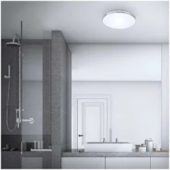 Briloner LED-Wand- Und Deckenleuchte Malbona IP44 Weiss-Chrom 1 X LED / 18 W -Lampen & Leuchten affär 565491 3