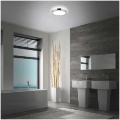 Briloner Bad-Deckenleuchte Badrum IP44 Chrom Ø 300 Mm / 1 X LED / 18 W -Lampen & Leuchten affär 565492 4