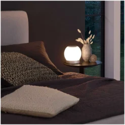 Brilo Mobiles Licht Poka Chrom-Matt Ø 16 Cm / 1 X LED / 3 W -Lampen & Leuchten affär 565506 4