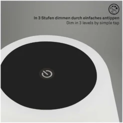 Brilo Mobiles Licht Compa Schwarz Ø 12,5 Cm / 1 X LED / 3 W -Lampen & Leuchten affär 565510 4