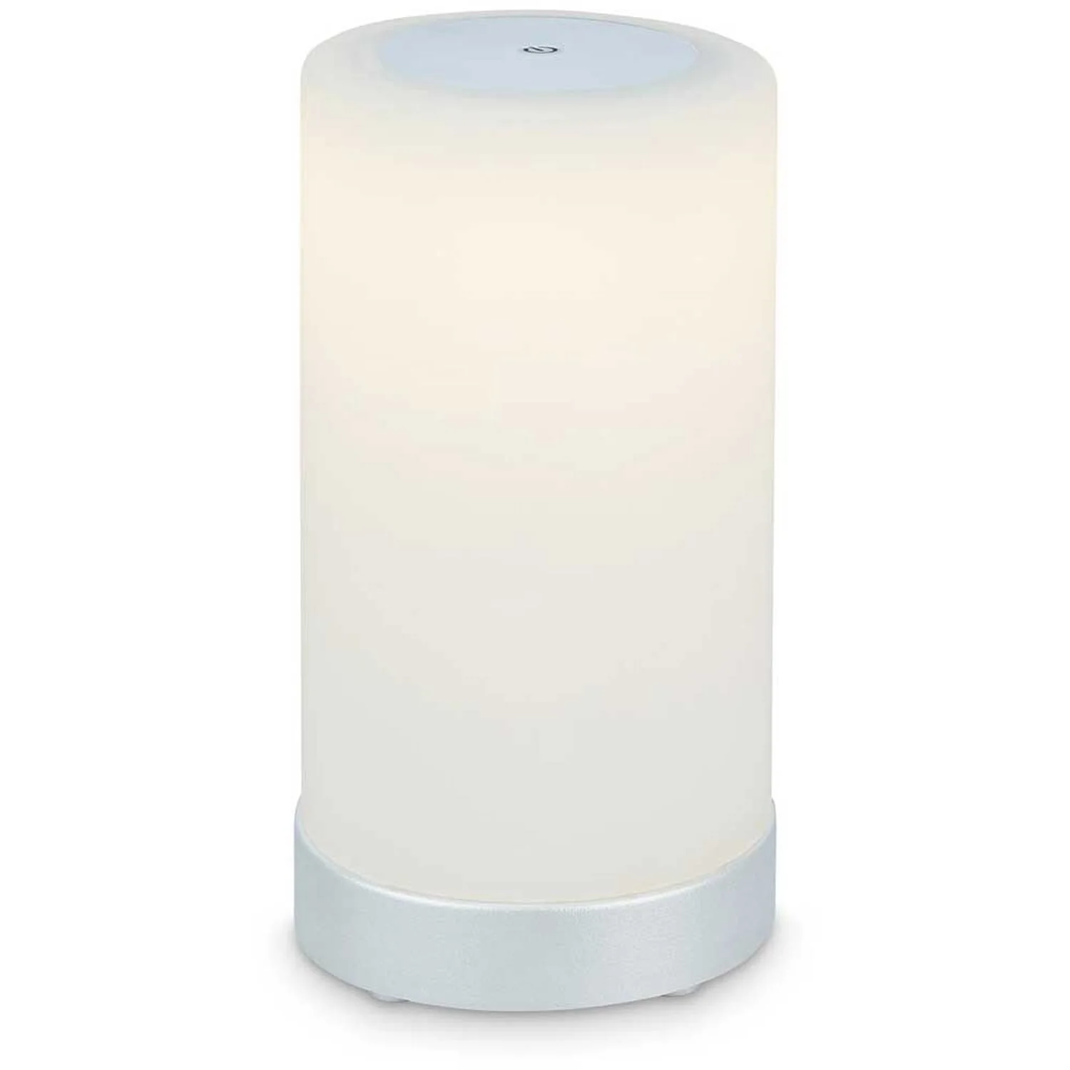 Brilo Akku-Tischleuchte Lama Chrom Matt 1 X LED / 3 W 1 Brilo Akku-Tischleuchte Lama Chrom Matt 1 X LED / 3 W