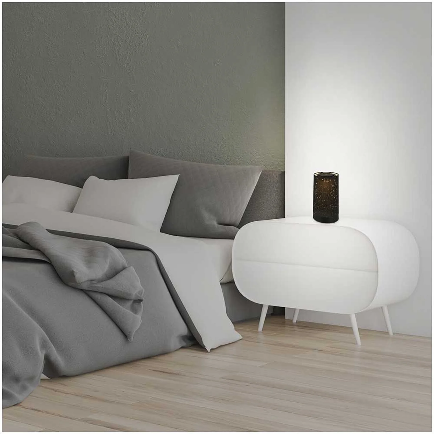 Brilo Akku-Tischleuchte Loni Schwarz 1 X LED / 3 W 3 Brilo Akku-Tischleuchte Loni Schwarz 1 X LED / 3 W – Bild 3