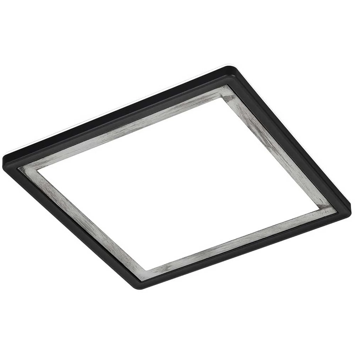 Brilo LED-Panel Slim Deco Schwarz-Silber 293 X 293 Mm / 1 X LED / 18 W 1 Brilo LED-Panel Slim Deco Schwarz-Silber 293 X 293 Mm / 1 X LED / 18 W